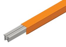 Hevi-Bar II Conductor Bar 500A, Orange PVC Cover, 30FT Length