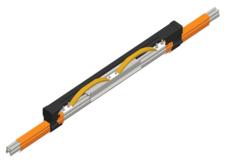 Hevi-Bar II, Expansion Section,  700A, Dk Orange High Heat Fiberglass/Polyester Cover, 15 ft L
