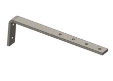 Hevi-Bar II, Bracket, Web, Plated, For 4 Conductor Bars, 21.25 inch L