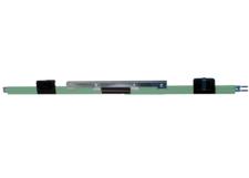 8-Bar Expansion Section, 110A, Galvanized Steel, Green PVC Cover, 10FT Length