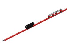 Safe-Lec 2 Power Interrupting Sections, 200A  AL/SS, Red Med Heat Polycarbonate  Cover