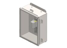 Junction Box, NEMA 12 With Terminals For 4-Pole Power, 10