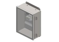 Junction Box, NEMA 4, with terminals for 12-Pole Control + 4 Power, 10