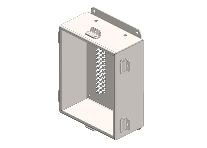 Junction Box, NEMA 4, With Terminals For 12-Pole Control, 10