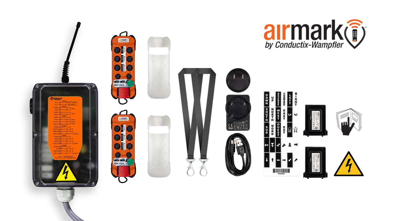 RADIO REMOTE CONTROL KIT AIRMARK 6 WITH LI-ION BATTERY