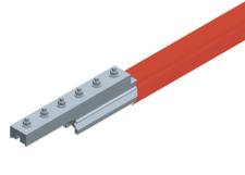 Hevi-Bar II, Splice Kit, 1500A, Red Med Heat Polycarbonate Cover