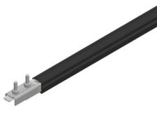 Safe-Lec 2 Conductor Bar 315A AL/SS, Black UV Resistant PVC Cover, w/ Splice Joint, 4.5M