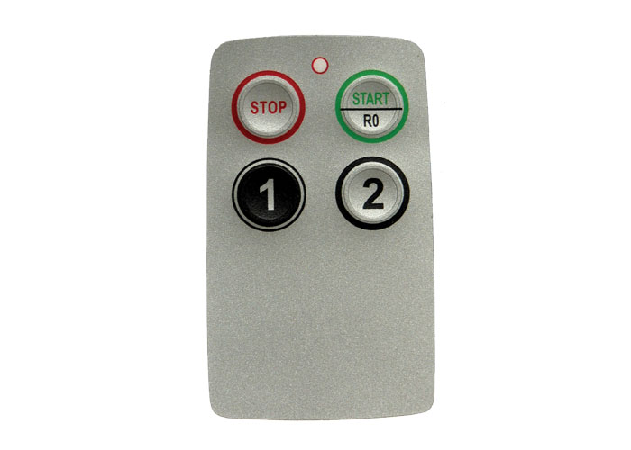 Radio Remote Control Part, for Saga Protean Series, Button Legend, Start/Stop numbers 1-2