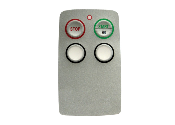 Radio Remote Control Part, for Saga Protean Series, Button Legend, for 4-button Transmitter