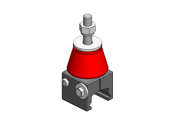 Safe-Lec 2 Anchor Clamp, With Insulator, Plated Hardware