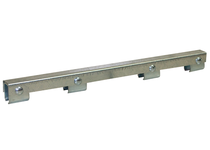 8-Bar Isolation Section, Support Channel, Galv Steel, 17 inch Length