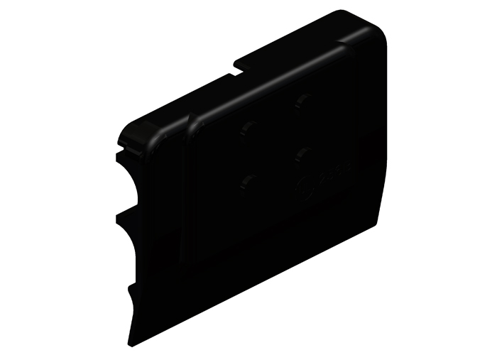8-Bar, Power Feed Component, Case Half, Black UV Resistant