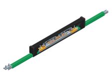 Safe-Lec 2 Expansion Section, 100A Galv Steel, Green PVC Cover, w/ Splice Joint, 4.5M