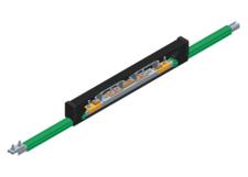 Safe-Lec 2 Expansion Section, 125A Galv, Green PVC Cover. w/ Splice Joint, 4.5M
