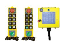 Radio Remote Control Kit, Saga K1 Series, 08-Button, 1-Speed, 2 TX, 110 VAC