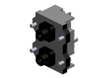 80 Series Pendant Switch, Momentary Single-speed, 2-NO, with Mechanical Interlock