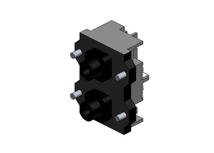 80 Series Pendant Switch, Momentary Single-speed, 2NC 2NO, with Mechanical Interlock