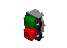 80 Series Pendant Switch, Momentary on-off 1-NO 1-NC