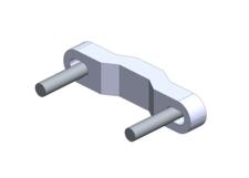 Pendant Strain Relief Clamp, for bushings 34417 & 34418