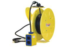 1200 Series PowerReel® - 14AWG / 3 Conductors w/ Receptacle Box, Dual 15A/125V 30FT Length