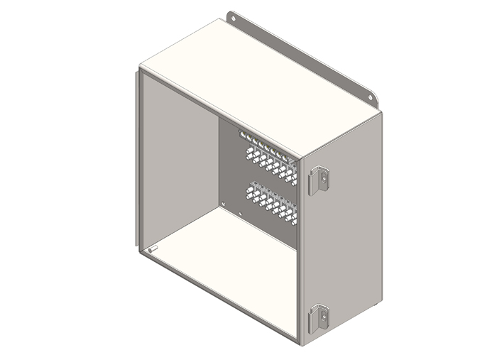 Junction Box, NEMA 12, with terminals for 24-Pole Control + 8 Power, 12