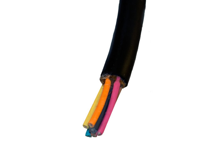 Pendant Cable with Internal Steel Strain Relief, Neoprene SO, 16 AWG / 7 Conductors