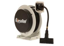 VersaReel Spring-Driven Cable Reel, 12AWG/3 Conductors, 25FT, w/Triple Tap, 15A